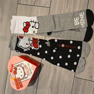 Hello Kitty Valentines Socks